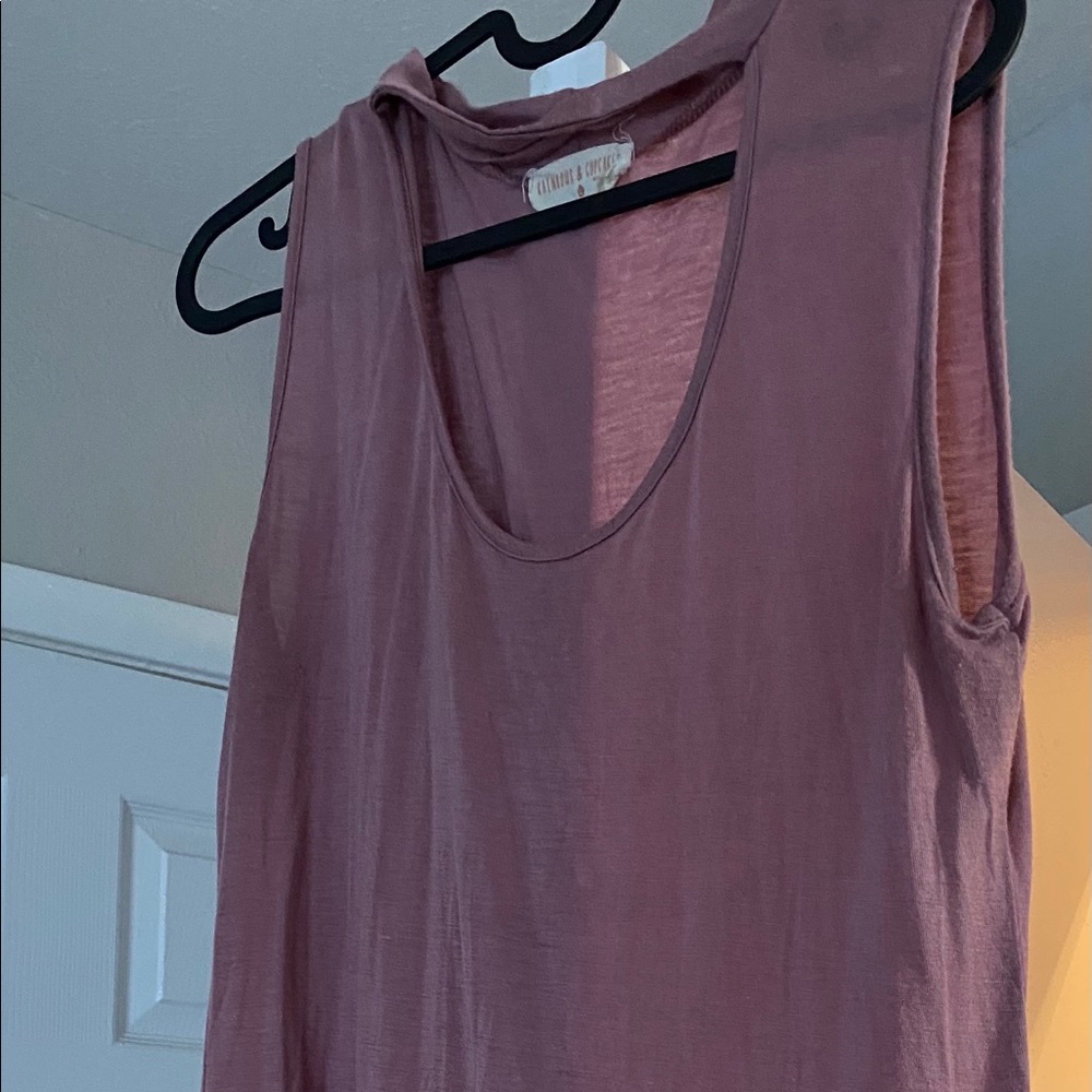 Open neck blouse